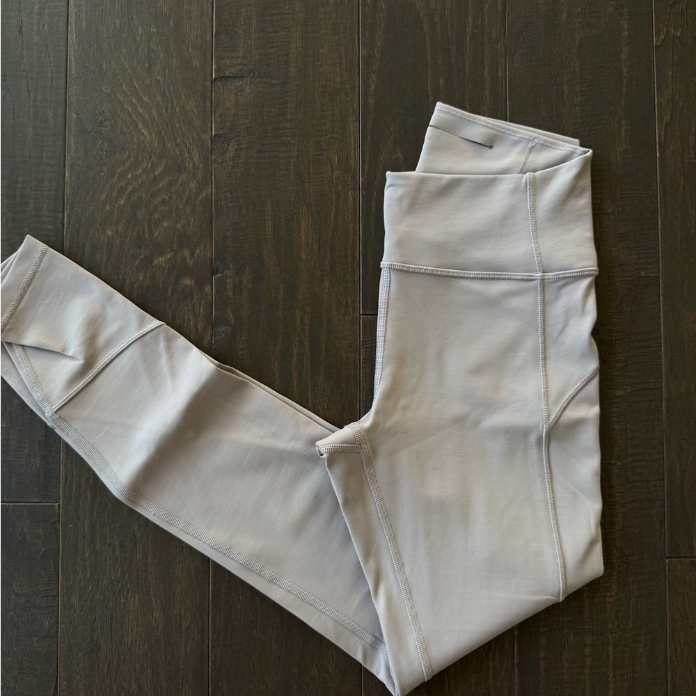 Lululemon light gray Leggings - Size 6